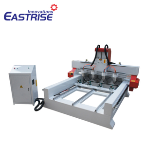 Macchina del router di CNC di intaglio 3D di legno rotondo della Cina 4 teste da vendere