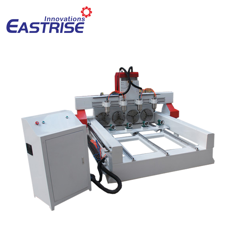 Macchina del router di CNC di intaglio 3D di legno rotondo della Cina 4 teste da vendere