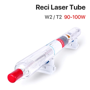  Reci W2/T2 90W-100W CO2 Laser Tube Scatola di legno Imballaggio Macchina da taglio per incisione laser CO2 