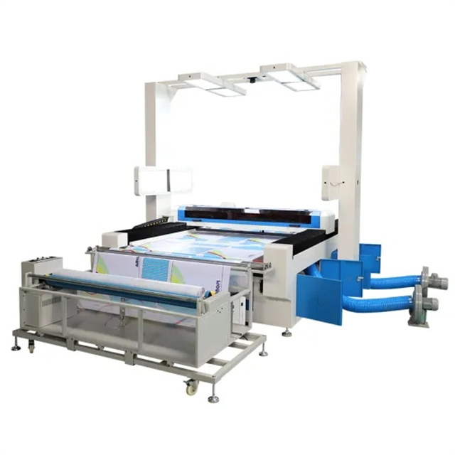 CNC di visione della macchina fotografica del CCD di grande formato dell'alimentazione automatica della tagliatrice del laser di CO2 per il tessuto del tessuto